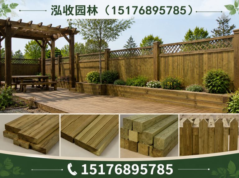 攀枝花京津冀防腐木工程展示图